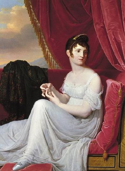 DUVIVIER, Jan Bernard Portrait of Madame Tallien oil painting picture